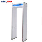 8 zones archway walk through metal detector door frame gate for security check